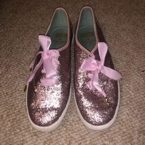 Pinky Glitter Kate Spade keds